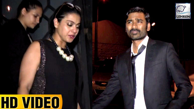 Kajol Dhanush party Bandra