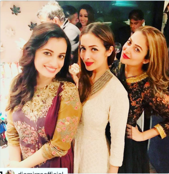 Bollywood celebs Salman Khan's party