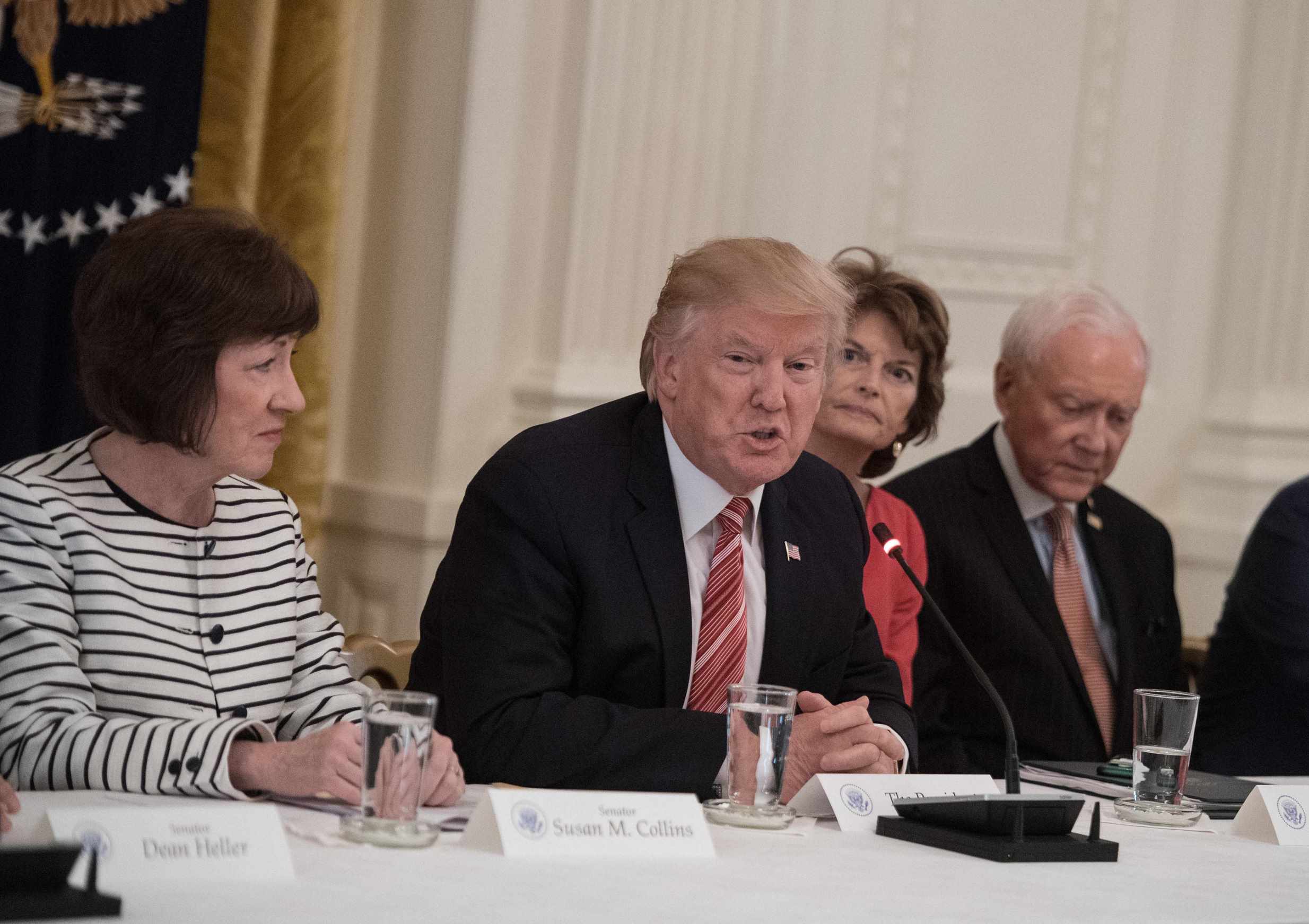 Trump says it's 'OK' health