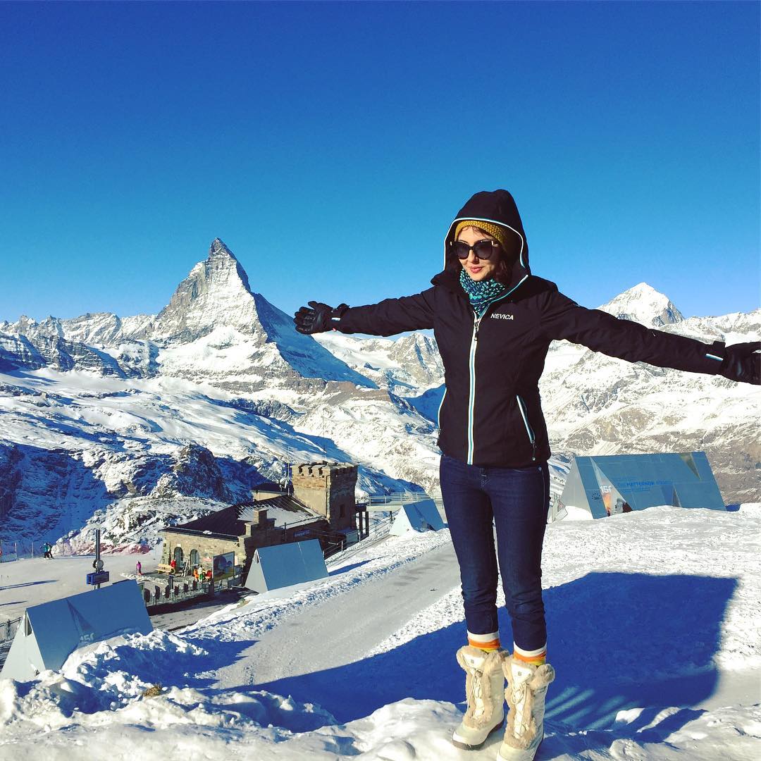 Celebrity vacation photos