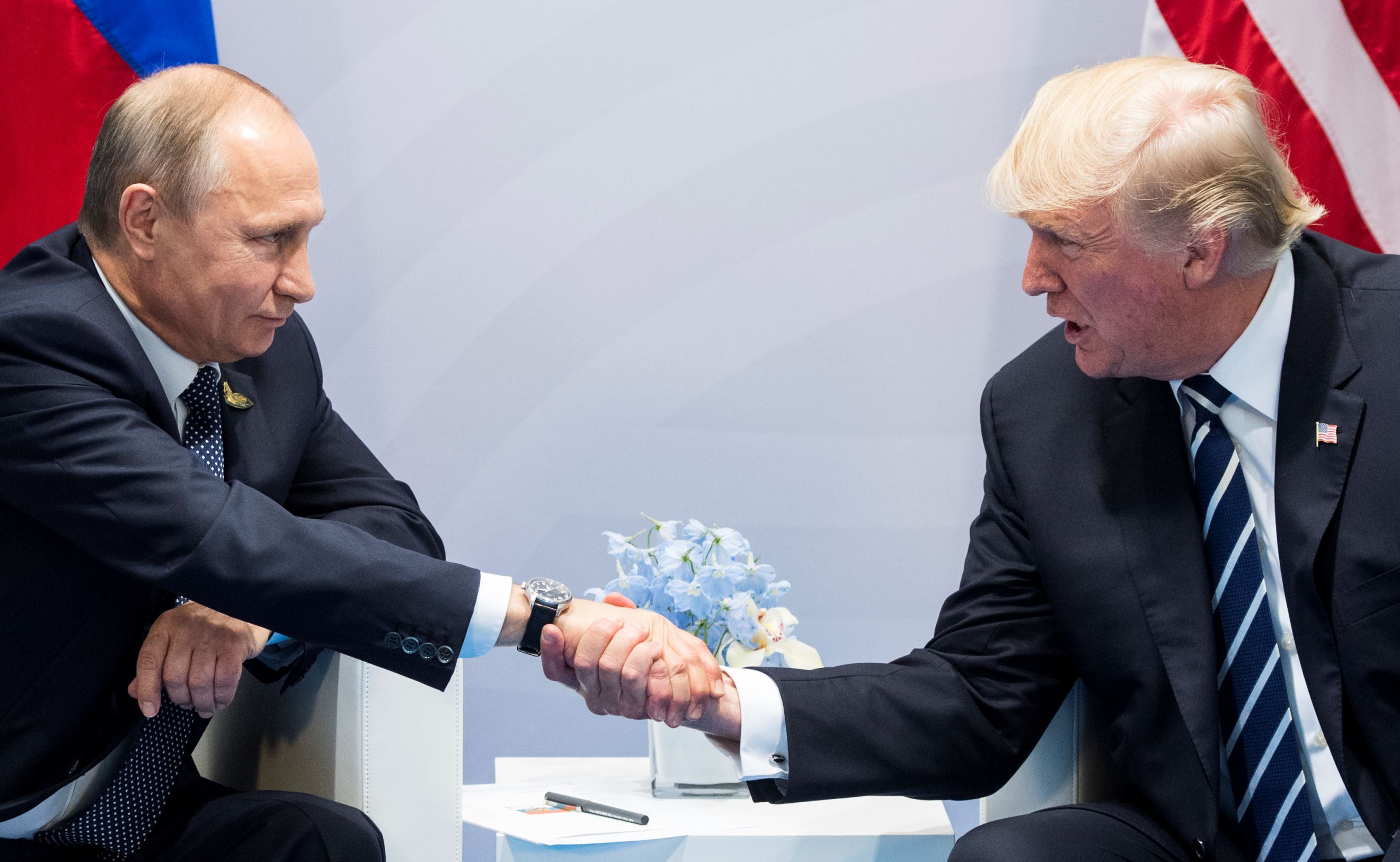 Trump contradicts Tillerson, says sanctions