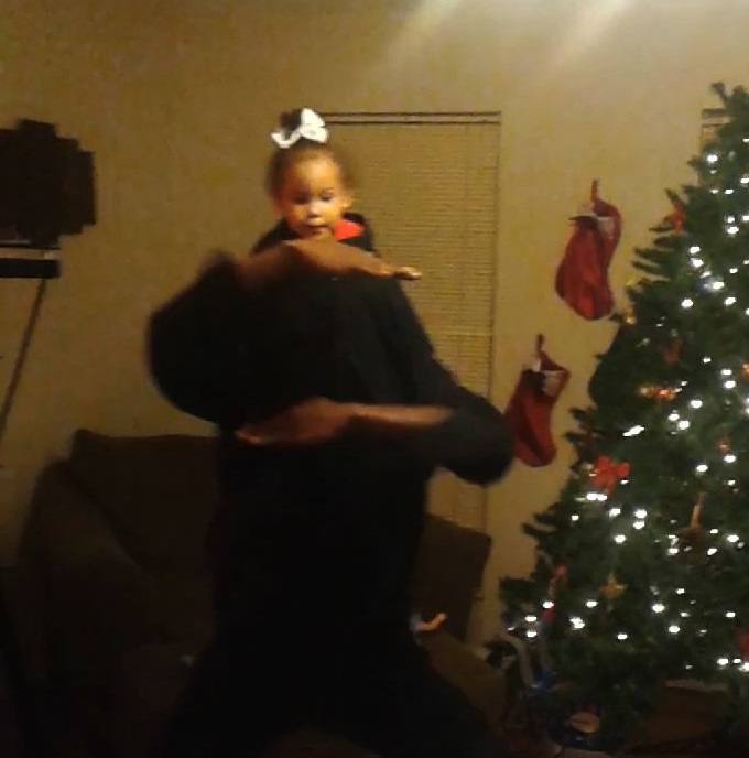 Baby's amazing whip