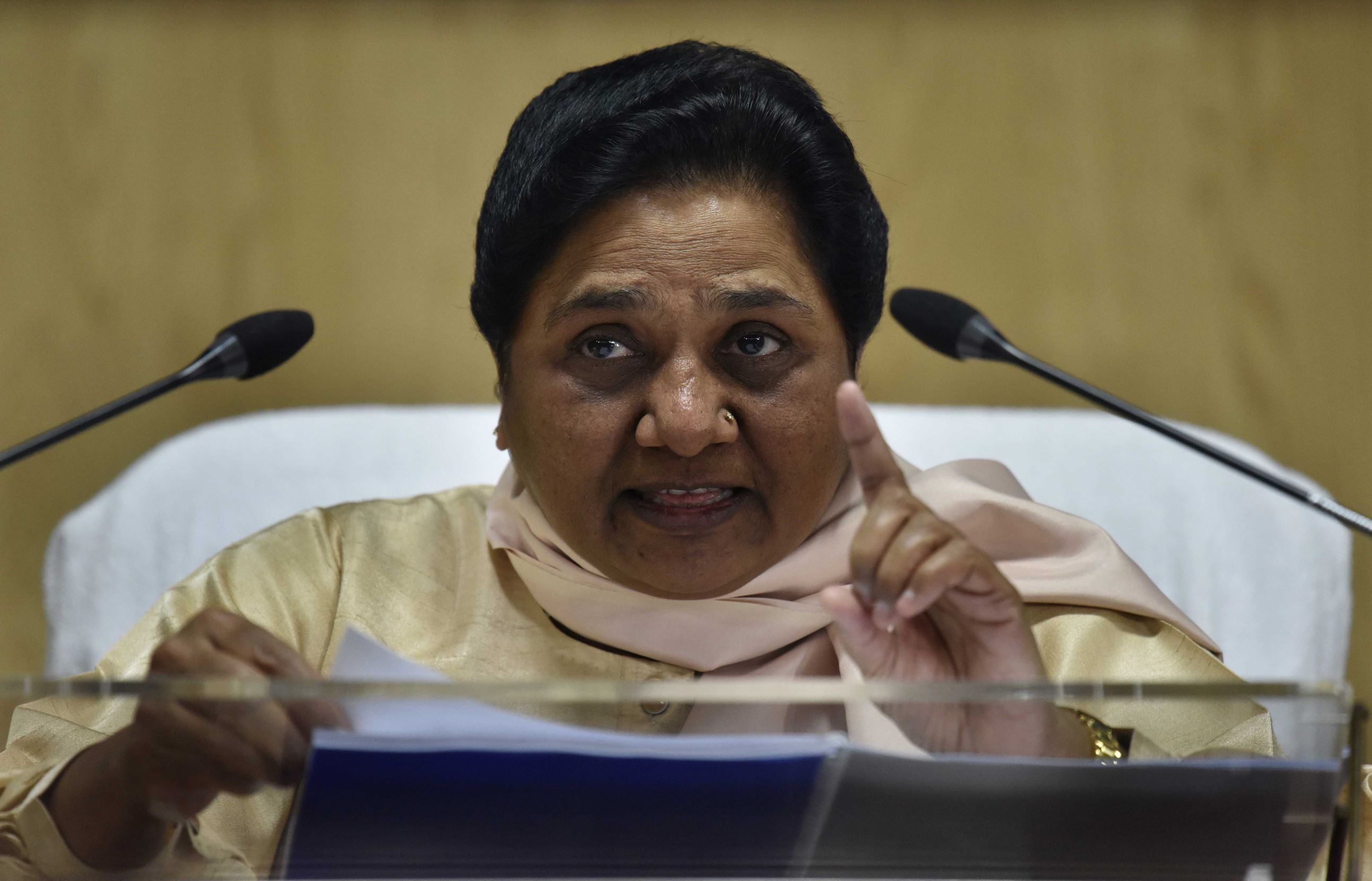 speak, quit: Mayawati