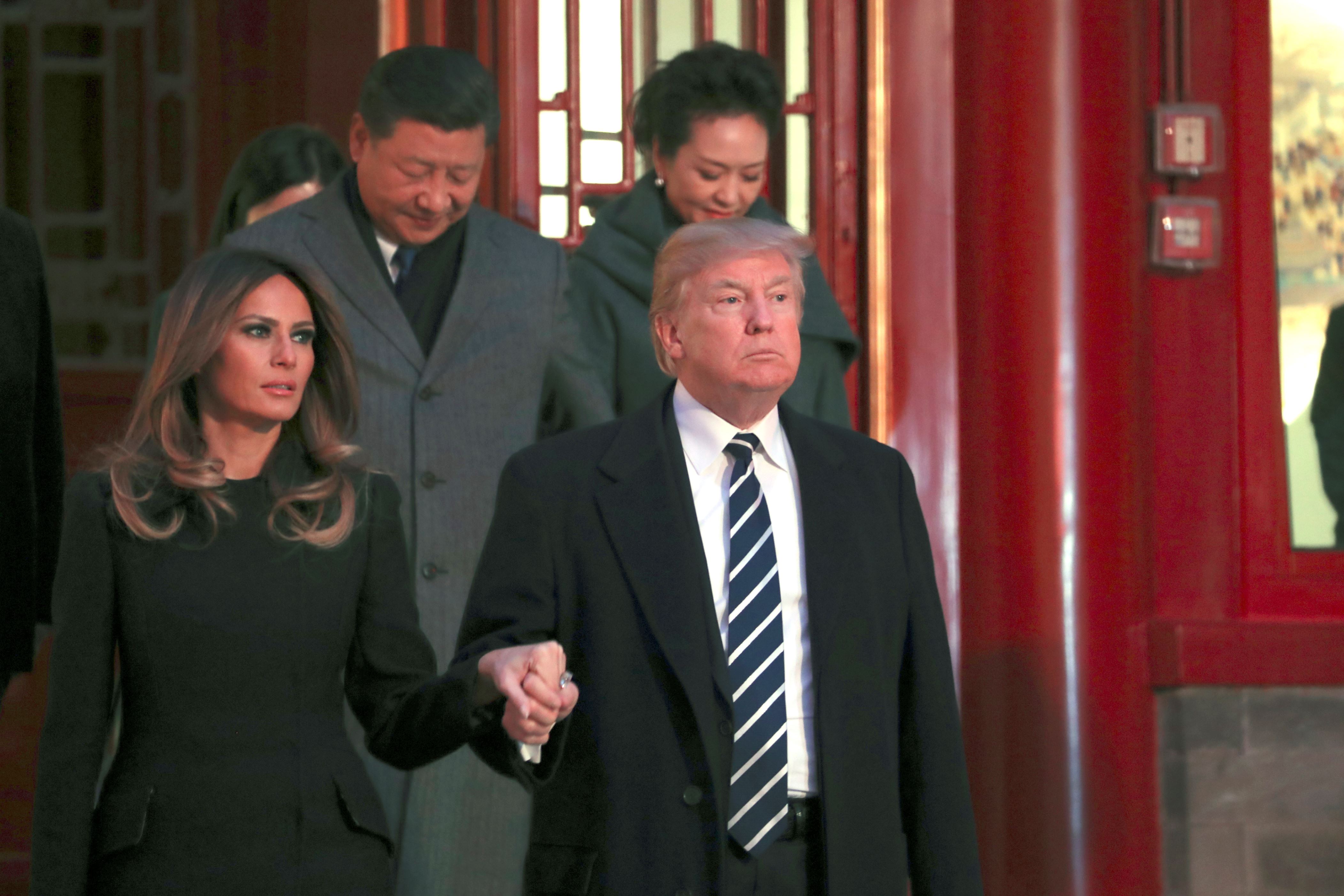 Trump in China for talks on North Korea's 'cruel dictatorship'