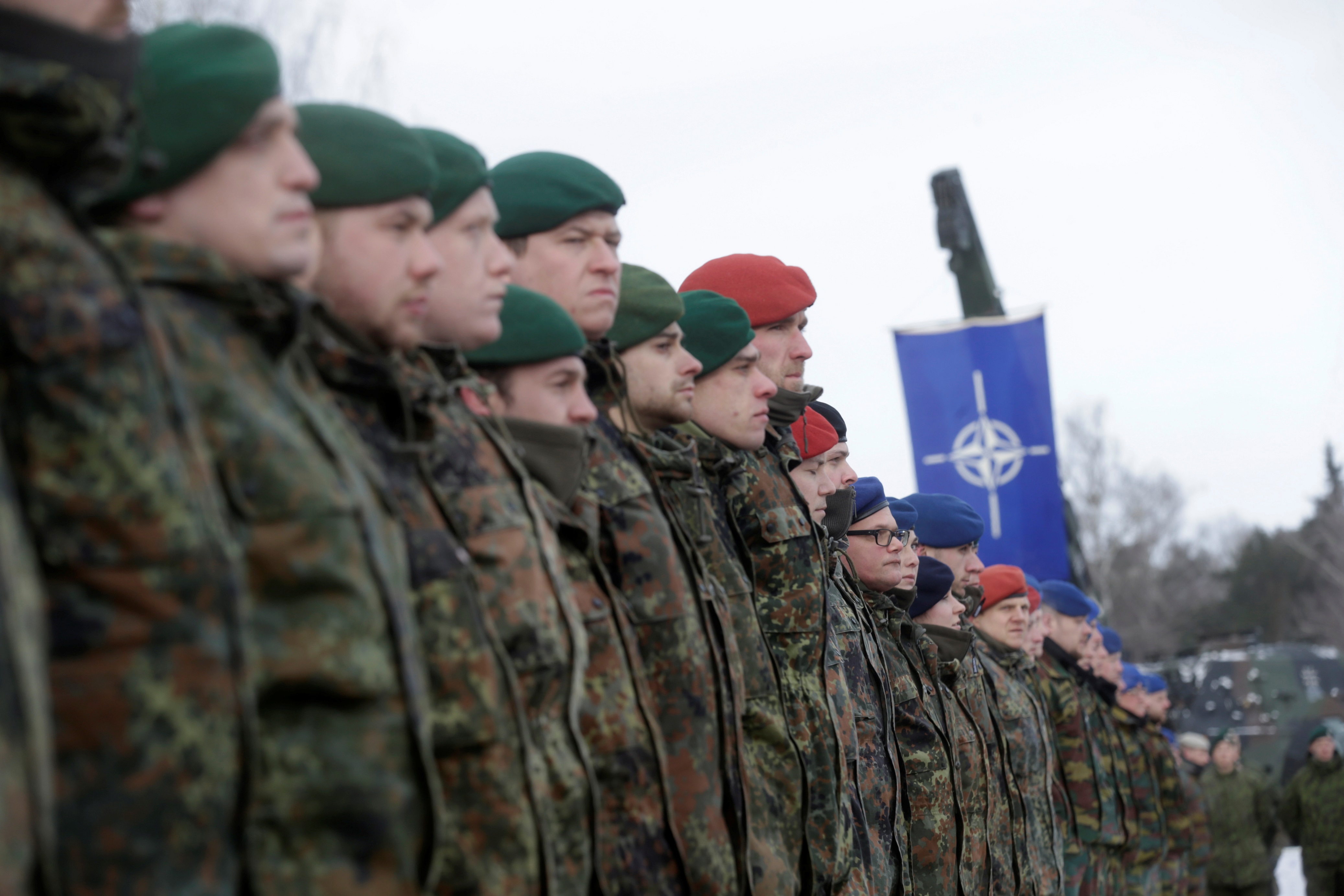 Facing Russian threat, NATO boosts operations for the first time since the Cold War