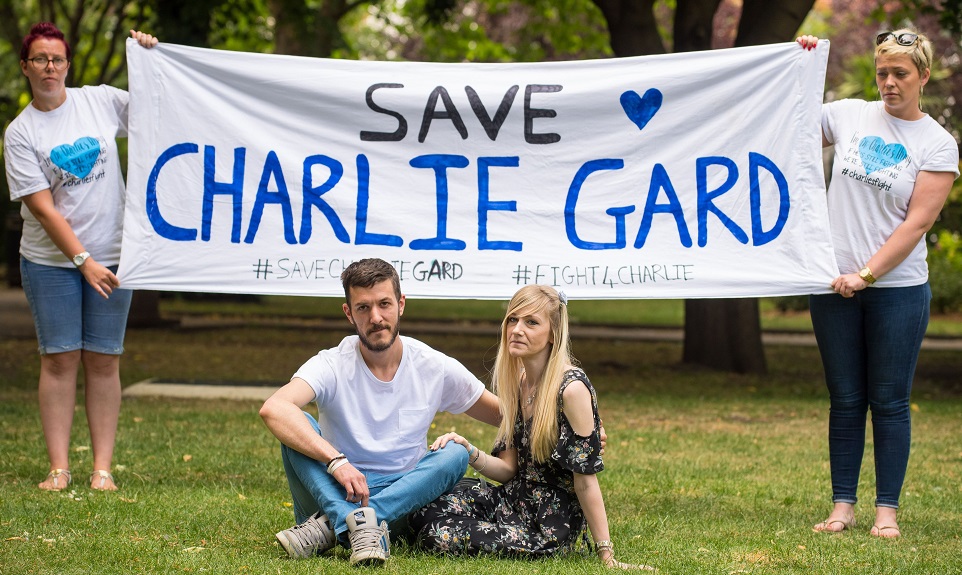 Charlie's parents days prove treatment