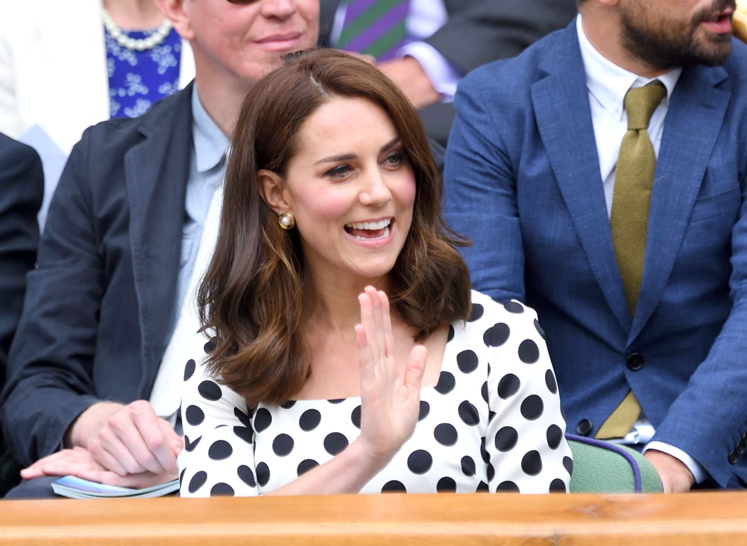 Celebrity-spotting Wimbledon 2017