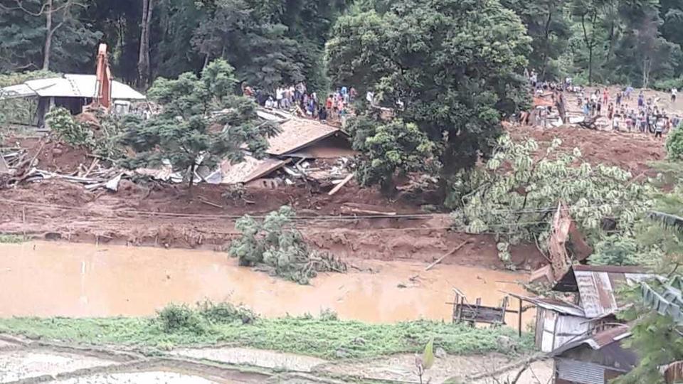 killed, missing Arunachal landslide