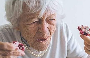 Grandmother time life smashing cake