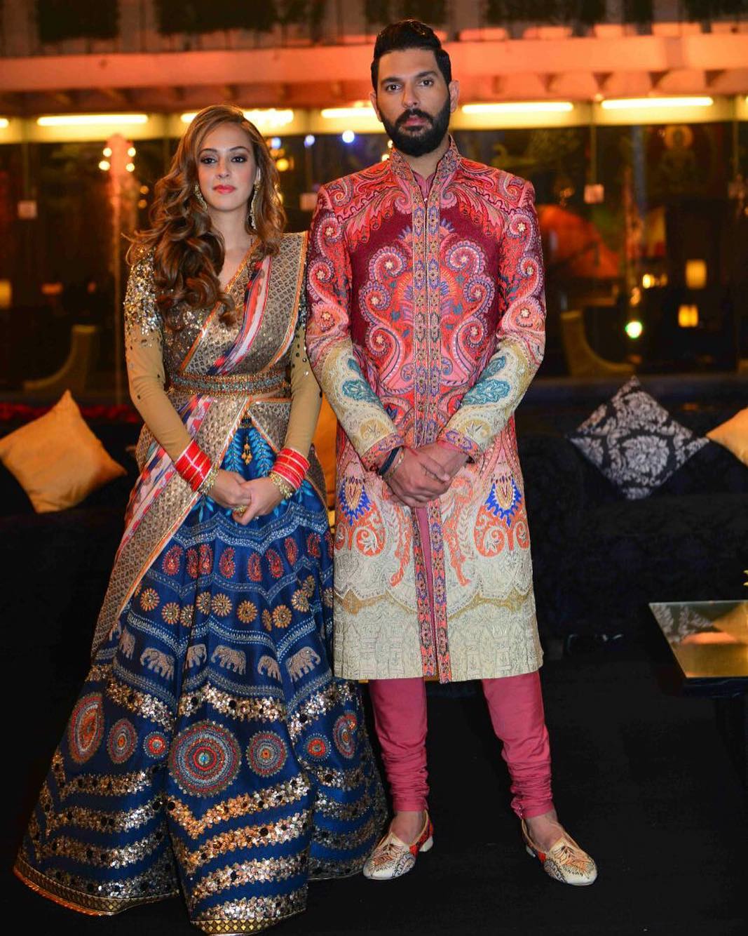 These pics Yuvi-Hazel will reinstate