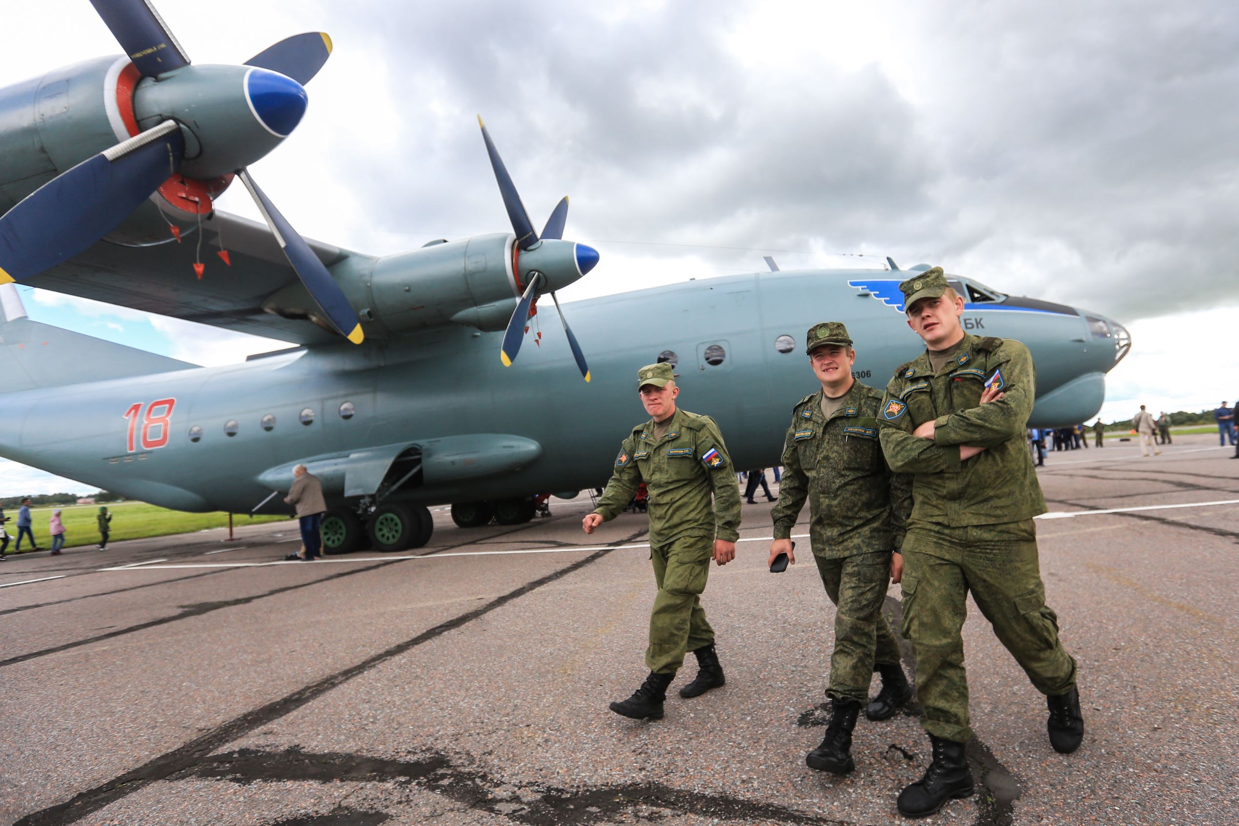 strong Russian military?