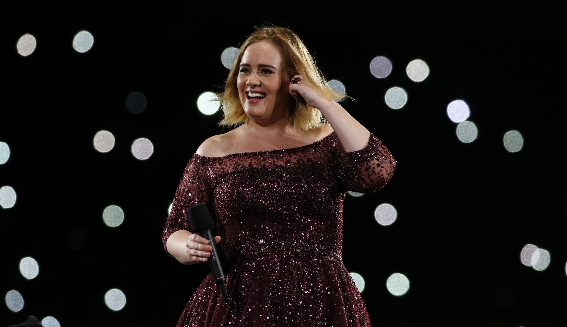 Adele still mute forced sign