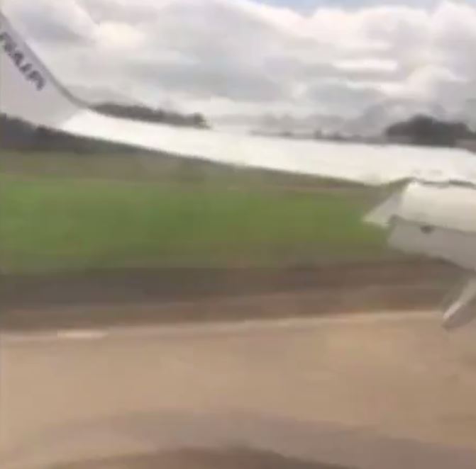 Terror cabin plane makes ab**rmally