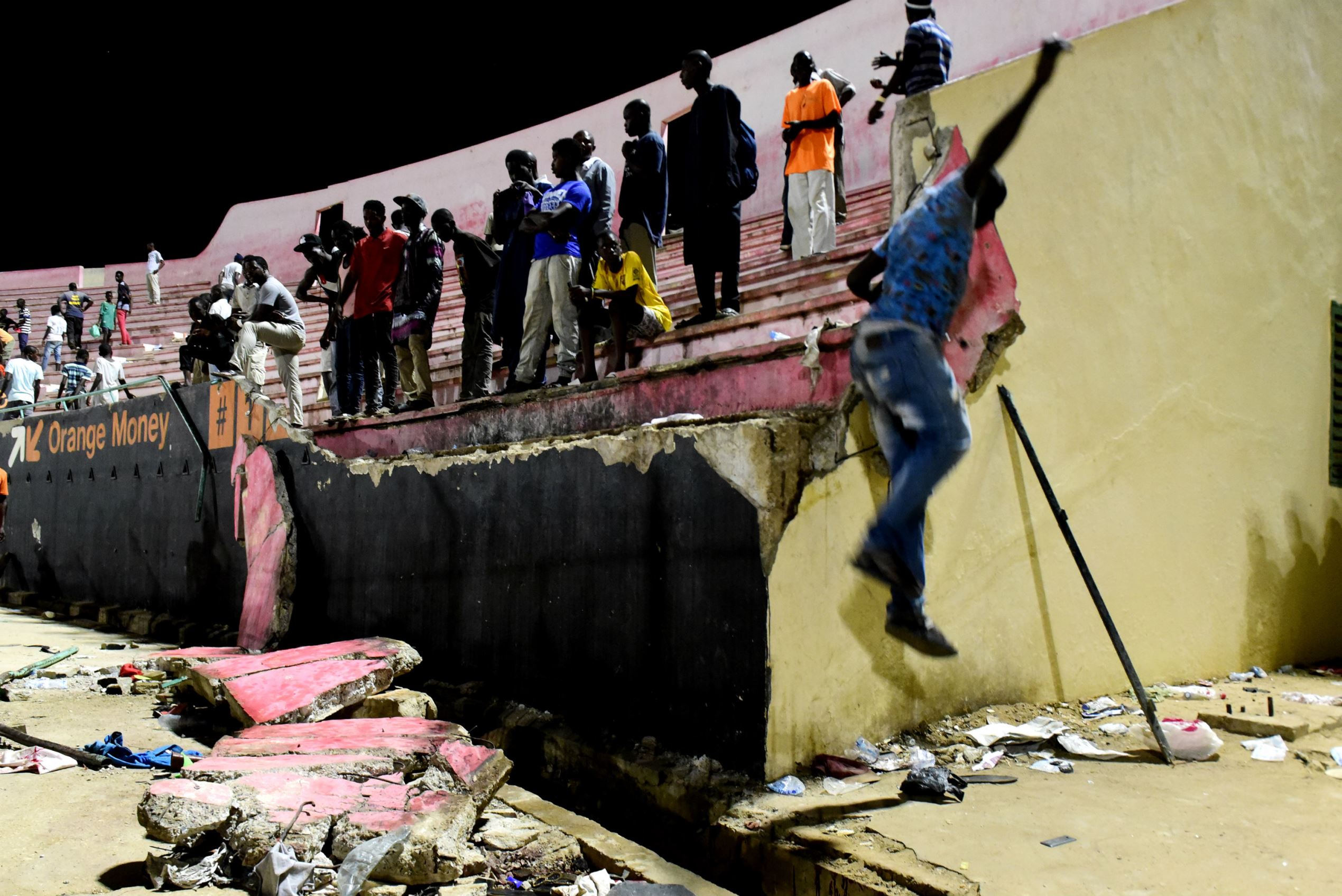 dead, injured stampede Senegal football