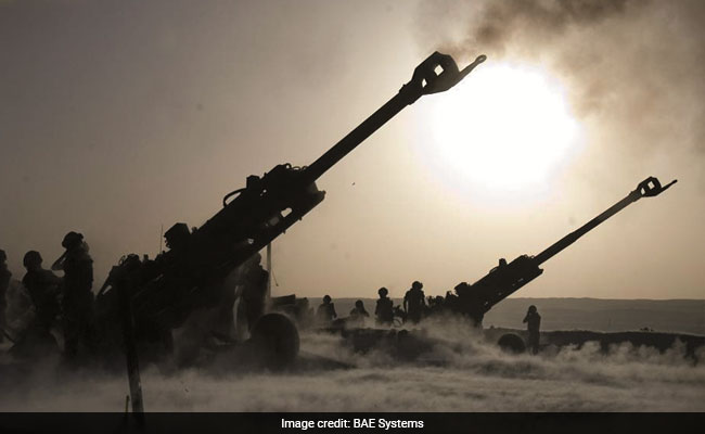 India tests howitzer guns