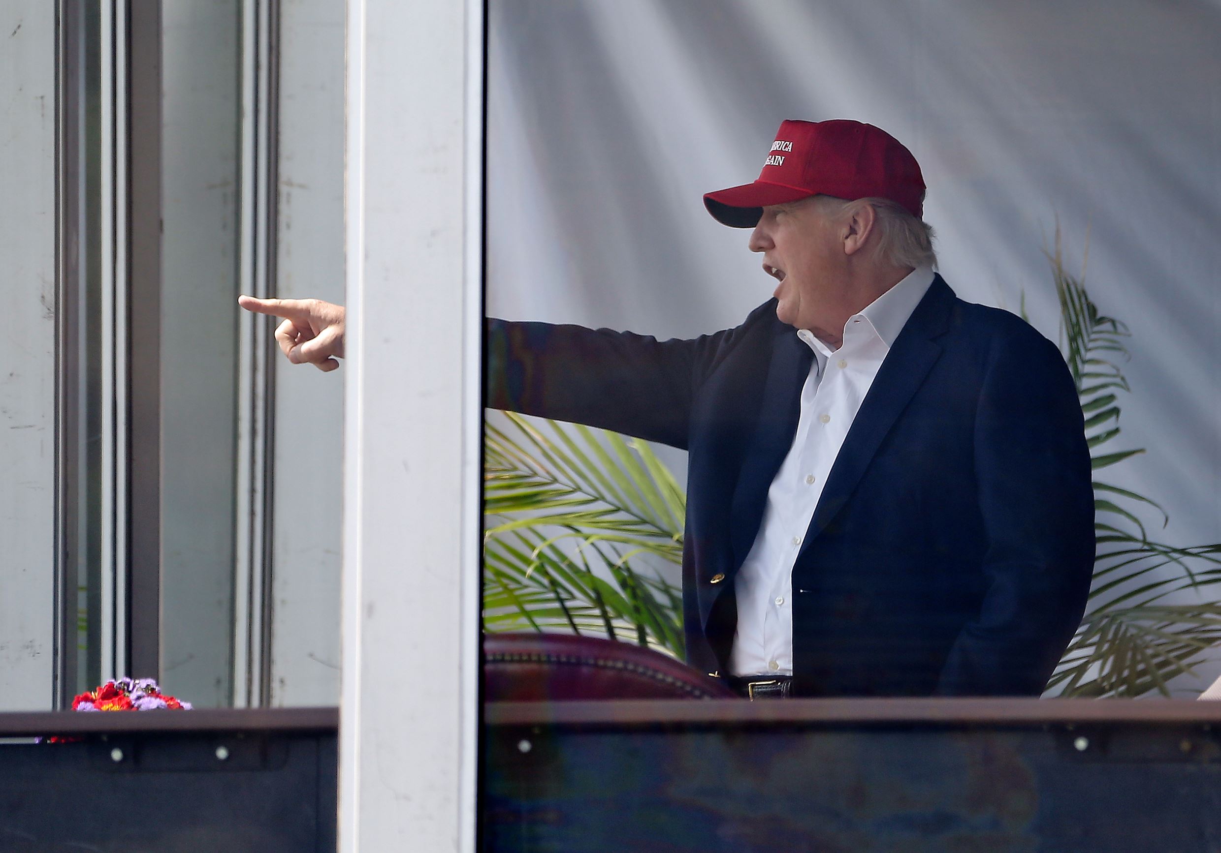 Trump defends son, says media