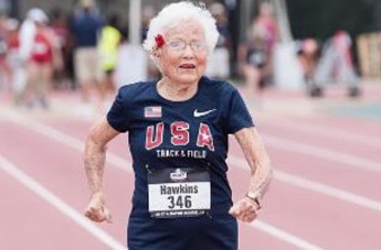 101-yr-old breaks world record