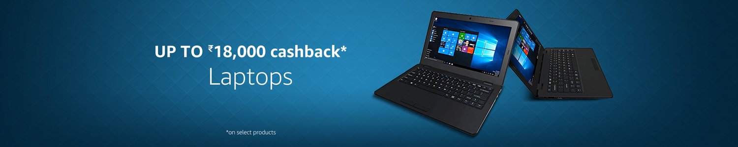 Laptops: â‚¹19,000 cashback