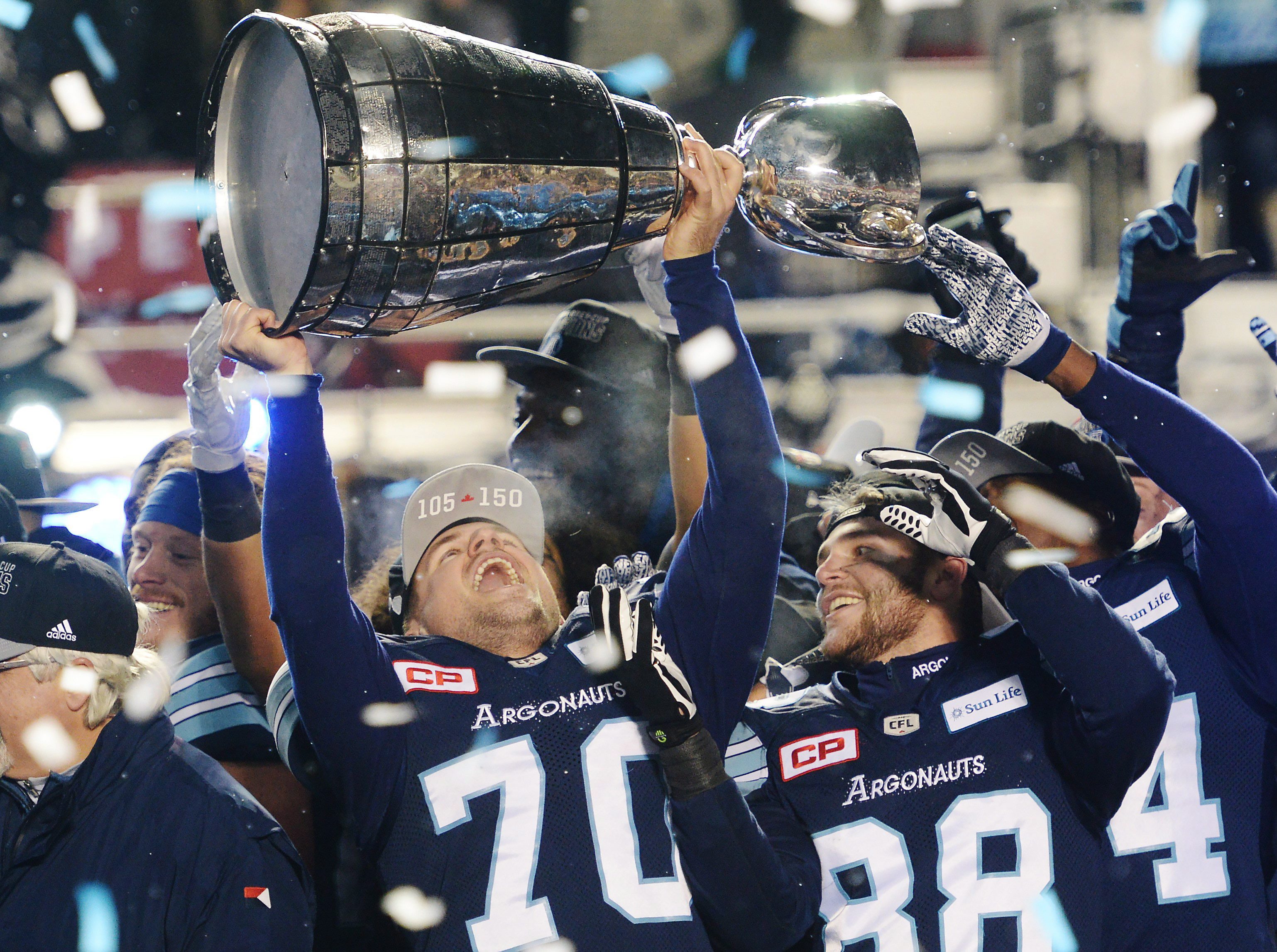 Argonauts stun Stampeders snowy Grey