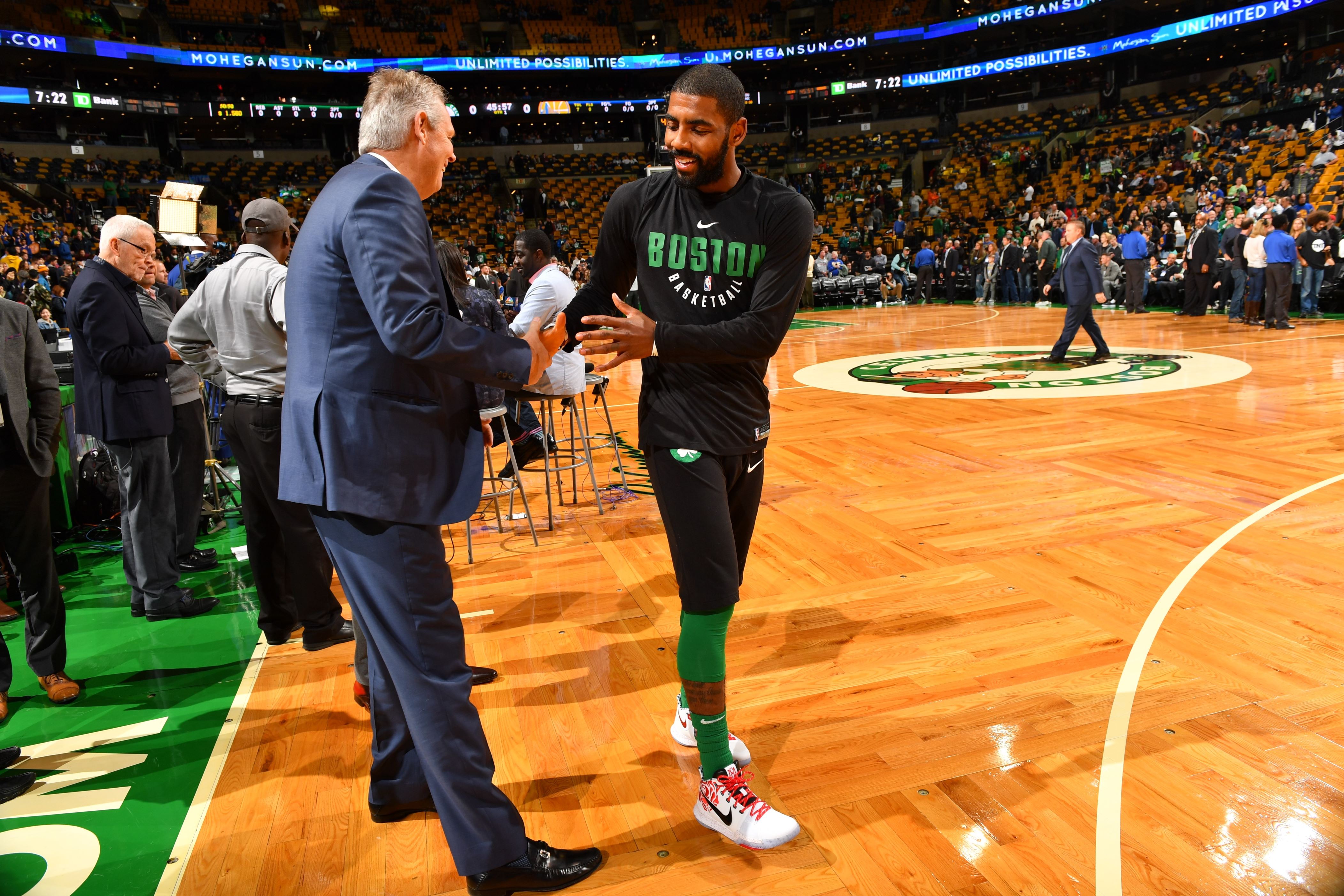 Ainge flexes Irving haters with
