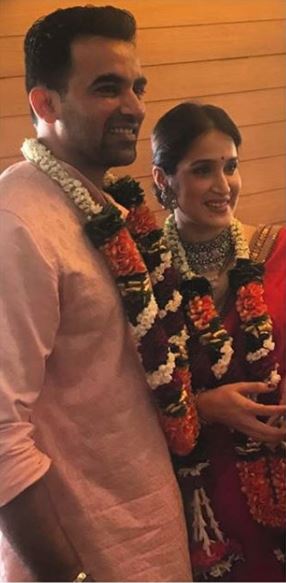 Zaheer, Sagarika married