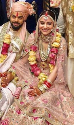 First pics Virushka wedding