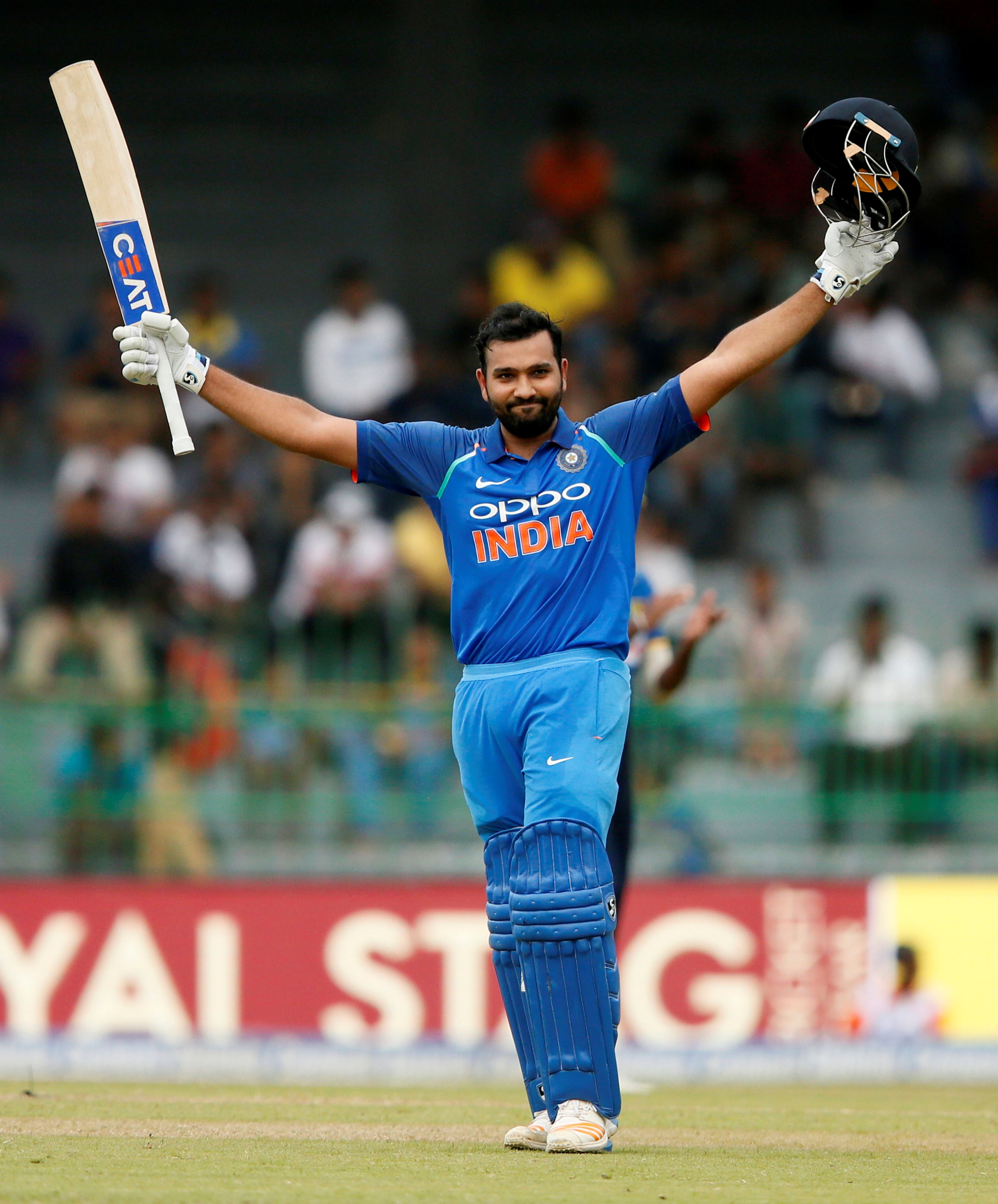 Rohit double tons