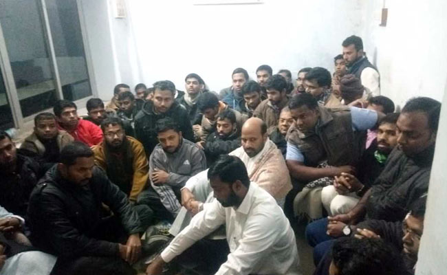 Teen arrested allegedly torching priests'