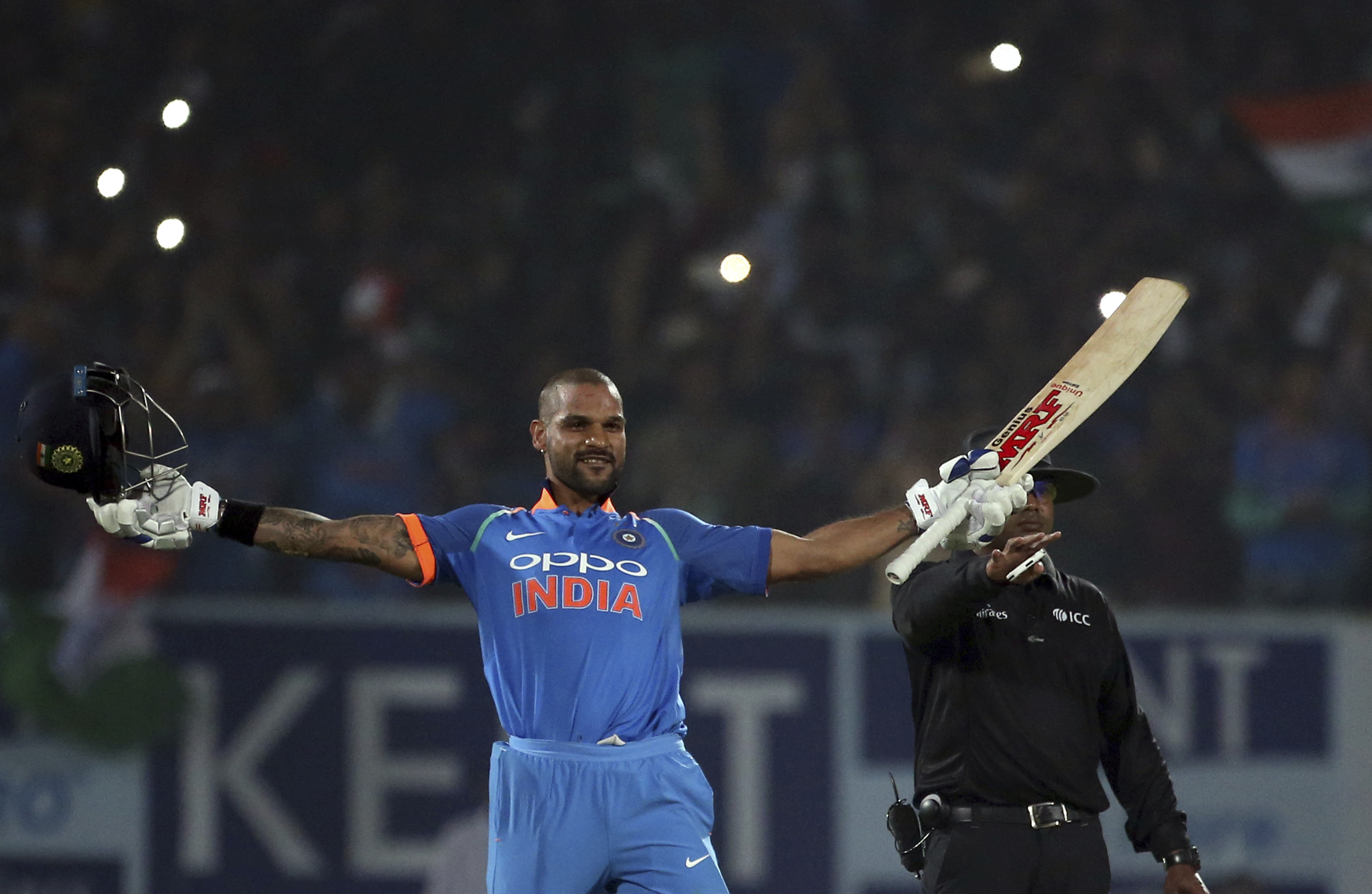 Shikhar Dhawan breaks Sourav Ganguly's