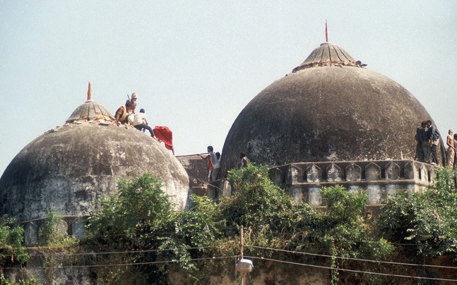 Babri Masjid fell