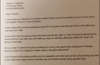 Father's letter daughter's school goes