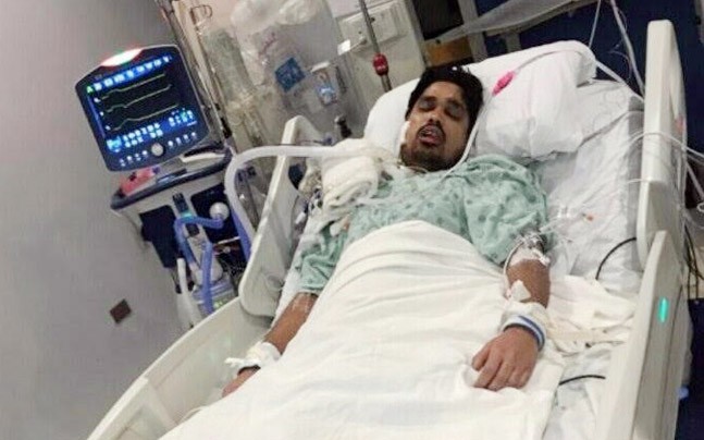 Indian student shot