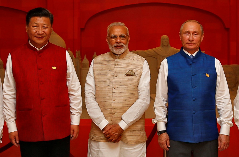 Ind, Russia, China team this