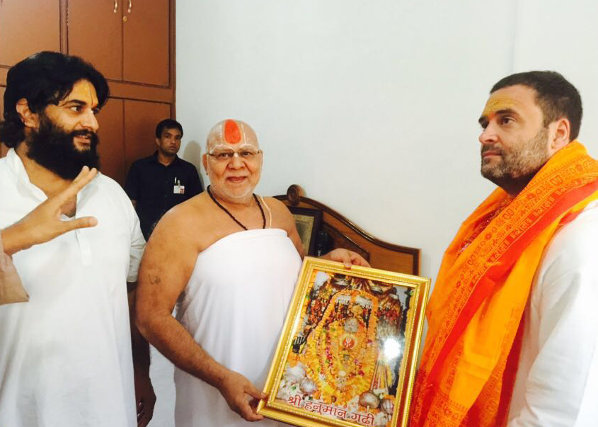 Rahulâ€™s â€˜temple runâ€™ seats