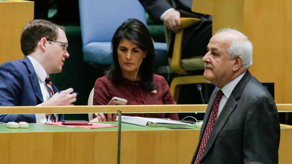 India votes against Jerusalem move