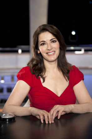Nigella Lawson Mumbai, she's eating