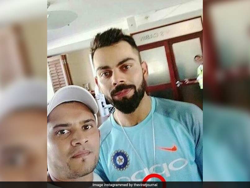 Virat Kohli wears 'mangalsutra'