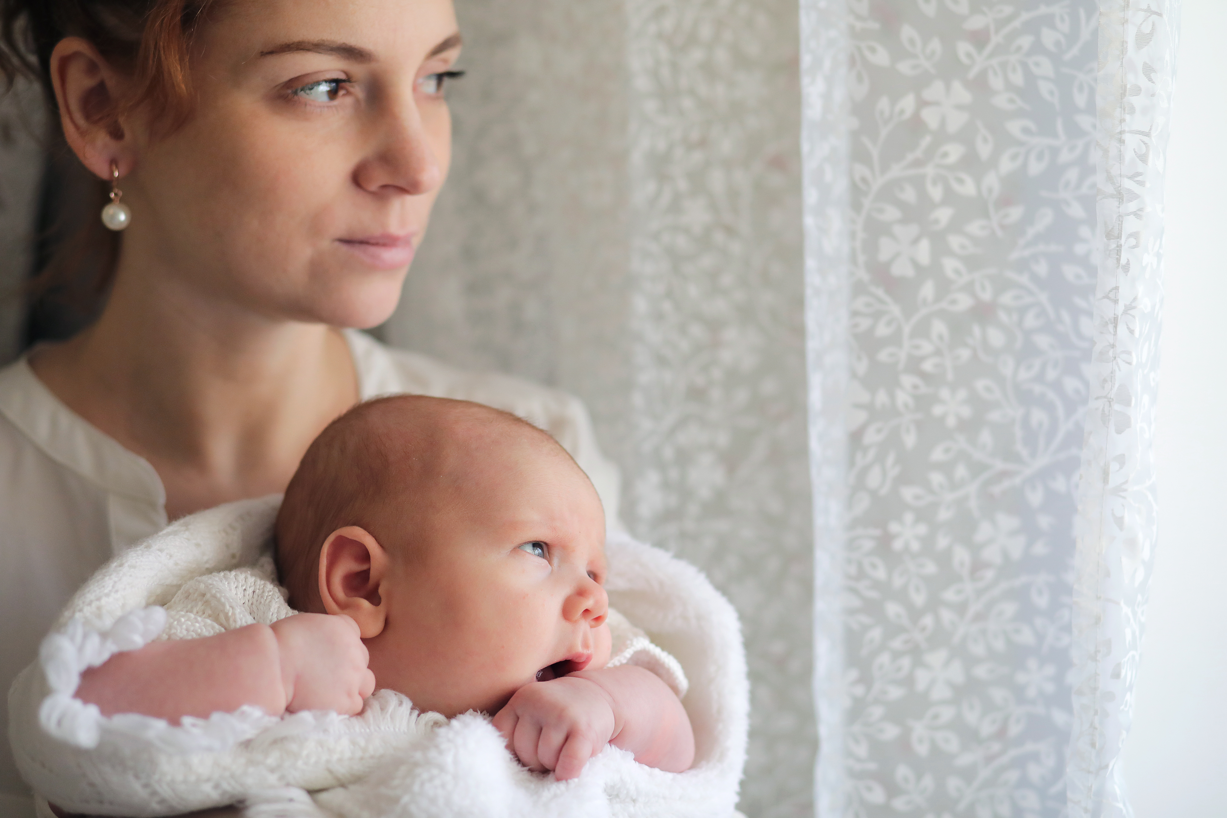 mother-in-law shaved baby's head while