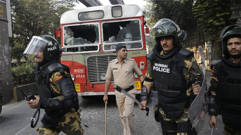 What sparked clashes Maha