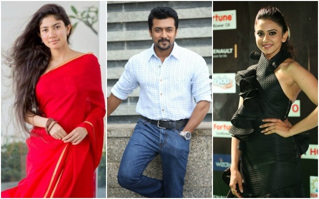 Suriya work with these actresses