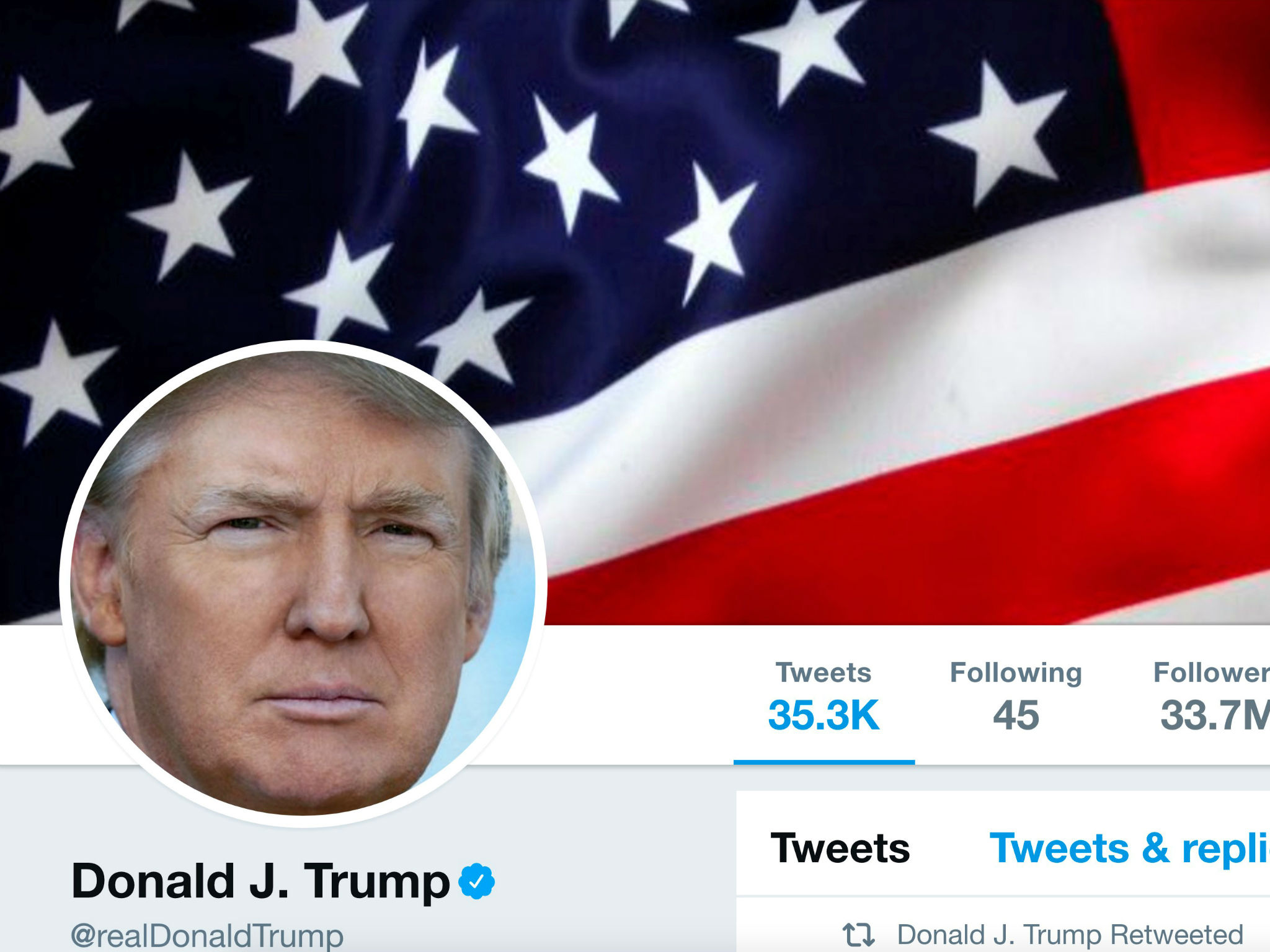 Twitter explains hasn't suspended Donald