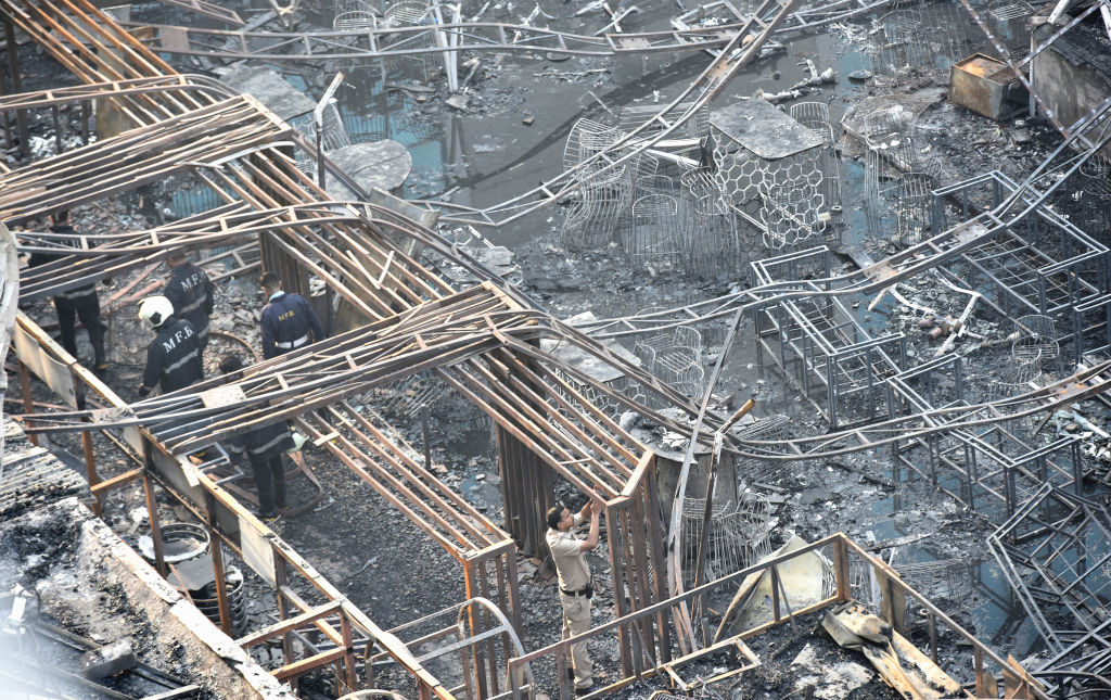 Kamala Mills blaze started Mojoâ€™s