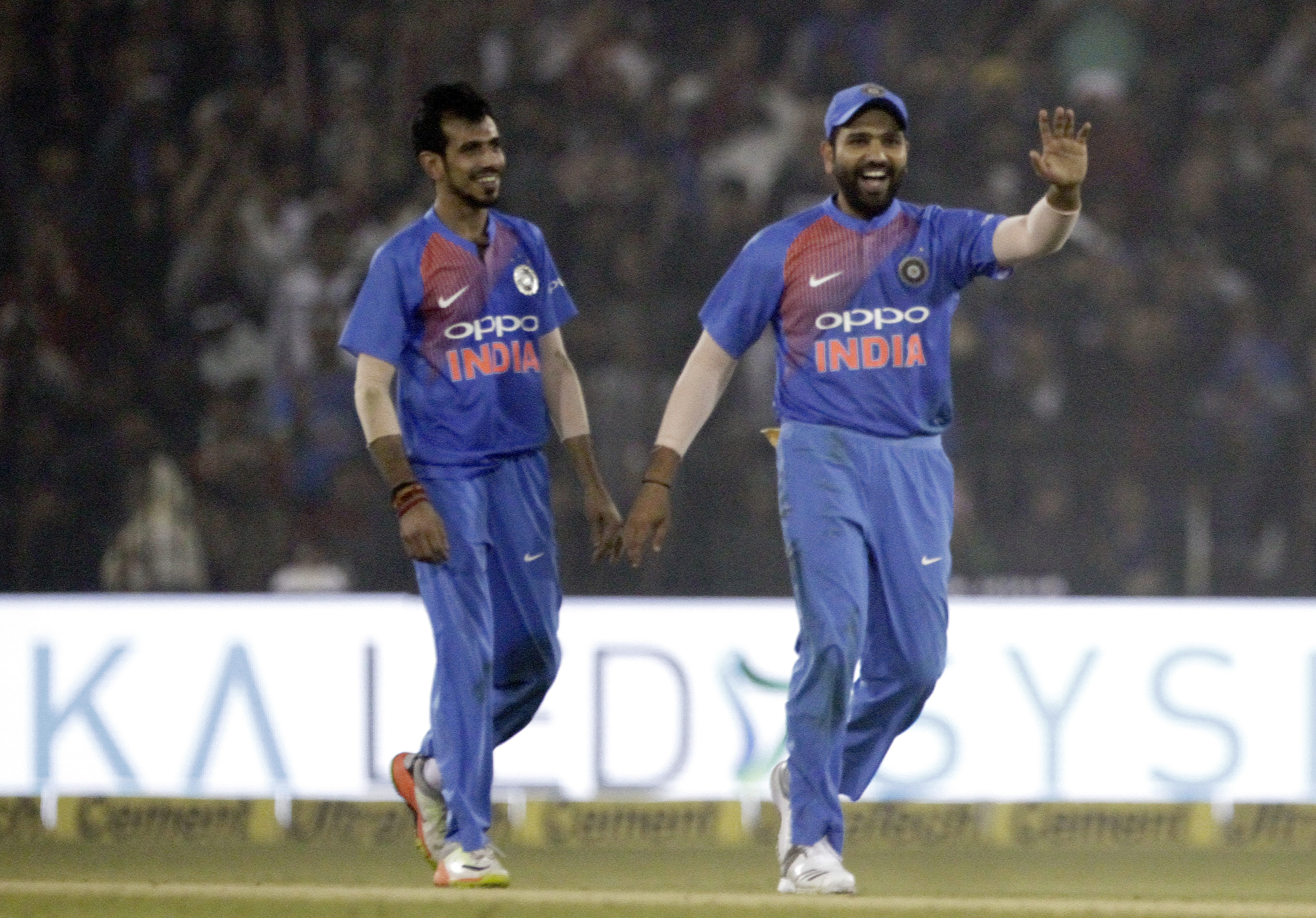 Rohit, spinners crush runs