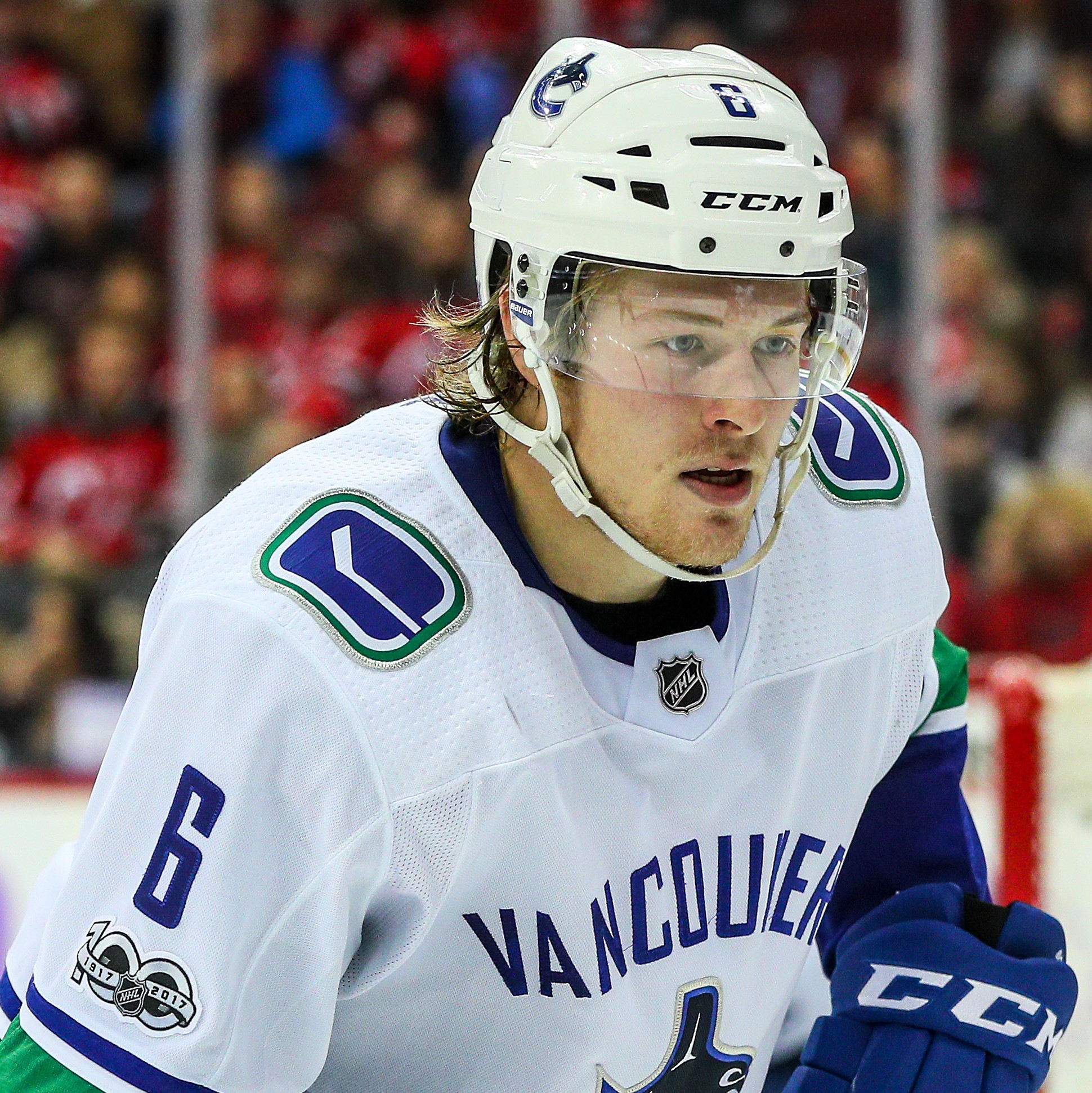 Boeser scores again, Blues down