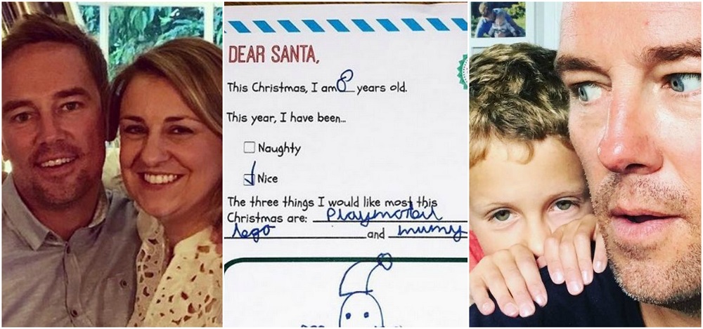 grieving son's tear-jerking letter after