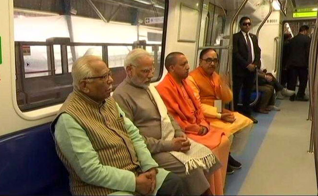 Modi's X-mas gift Delhi