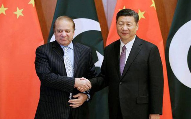 China's plan corner India
