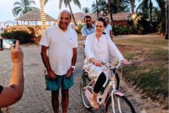 Sonia Gandhi holidays