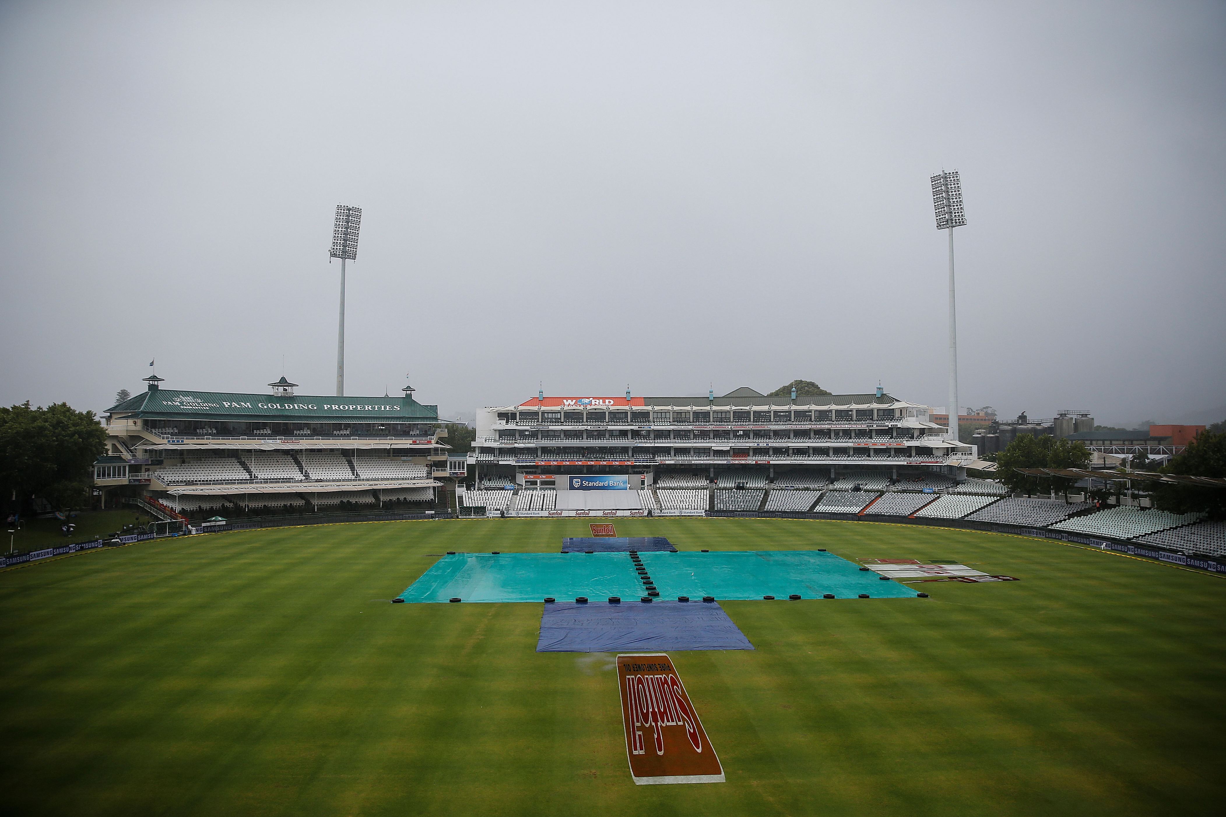 India, Test: Rain washes