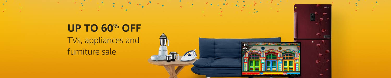 TVs, Appliances & Furniture sale: